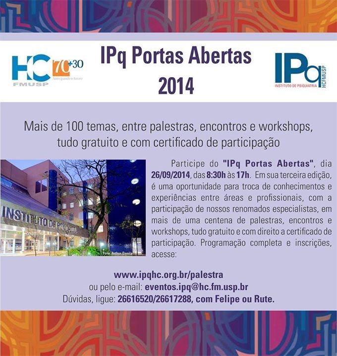 Palestra IPQ de portas abertas · 2014